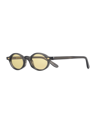 QUIRIN  -CRYSTAL GREY SMOKE - MUSTARD - HDA11/S19 A